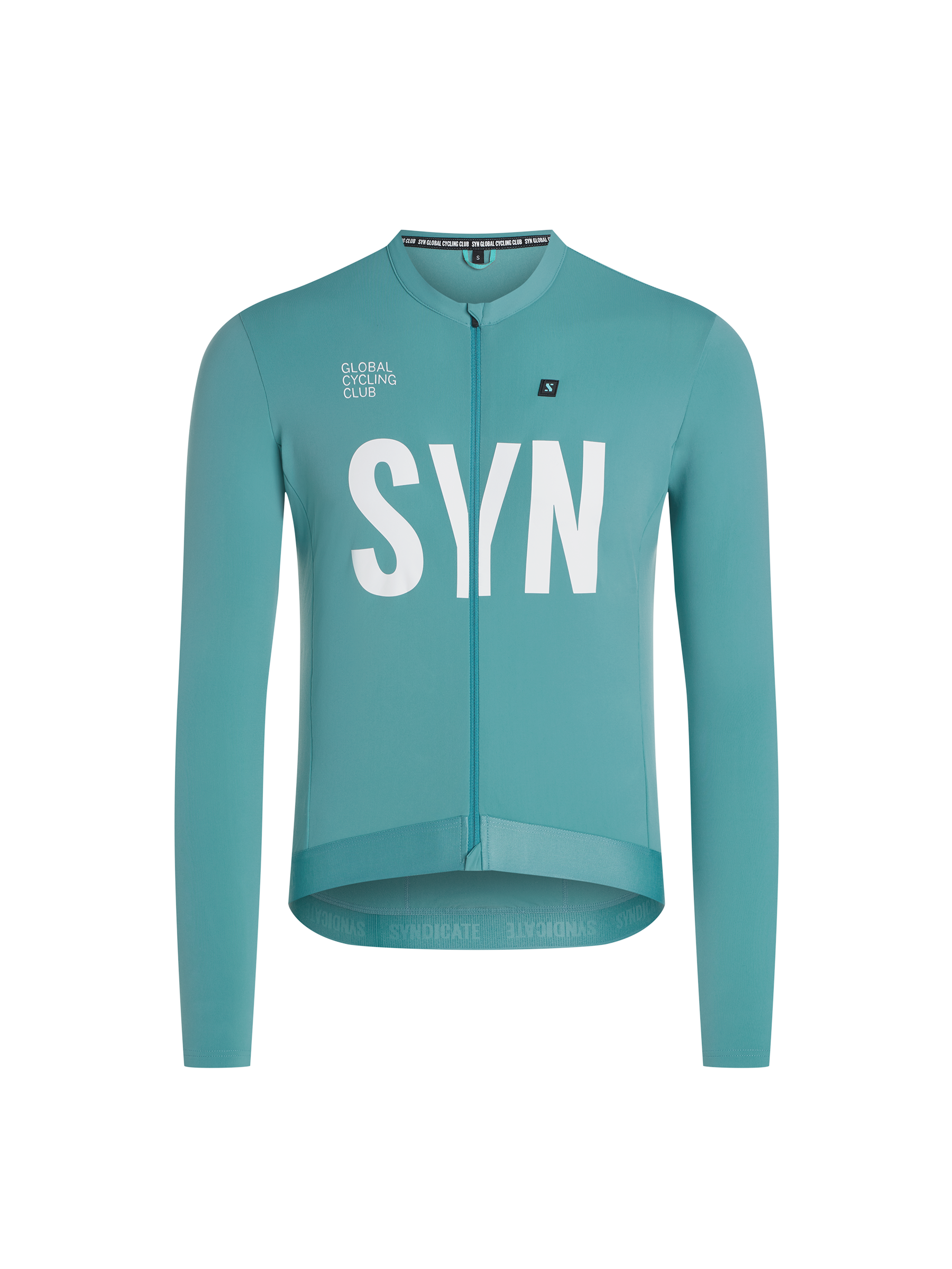SYN Men's Training 2.0 Thermal Langærmet Jersey - Sea Green