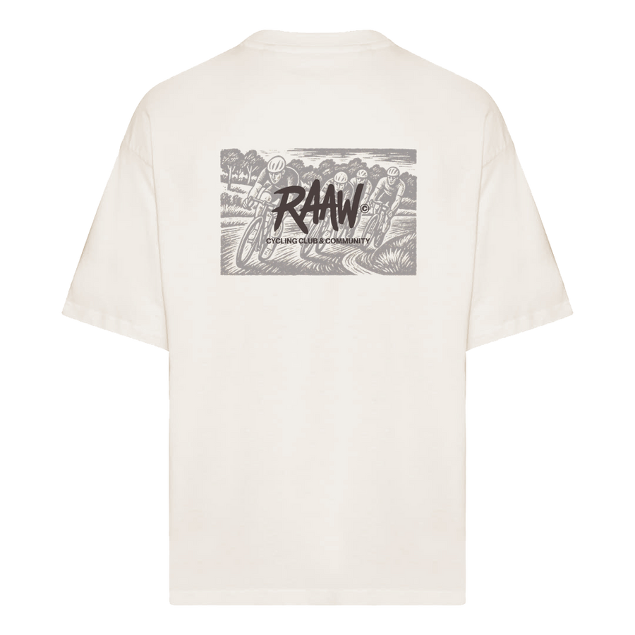 RAAW PASSION T-SHIRT - Cream