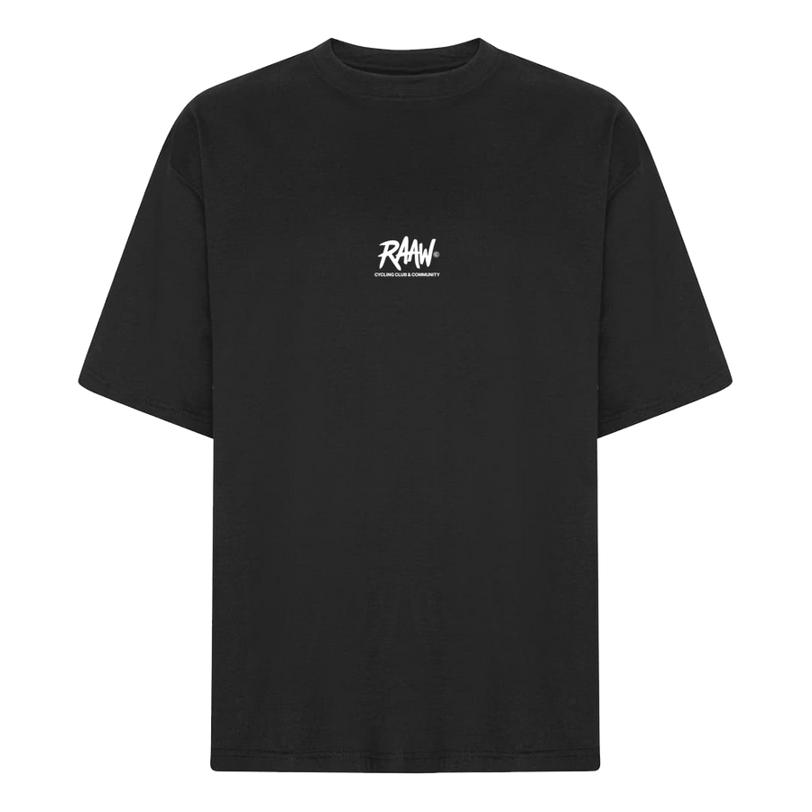 RAAW CLUB T-SHIRT - Sort