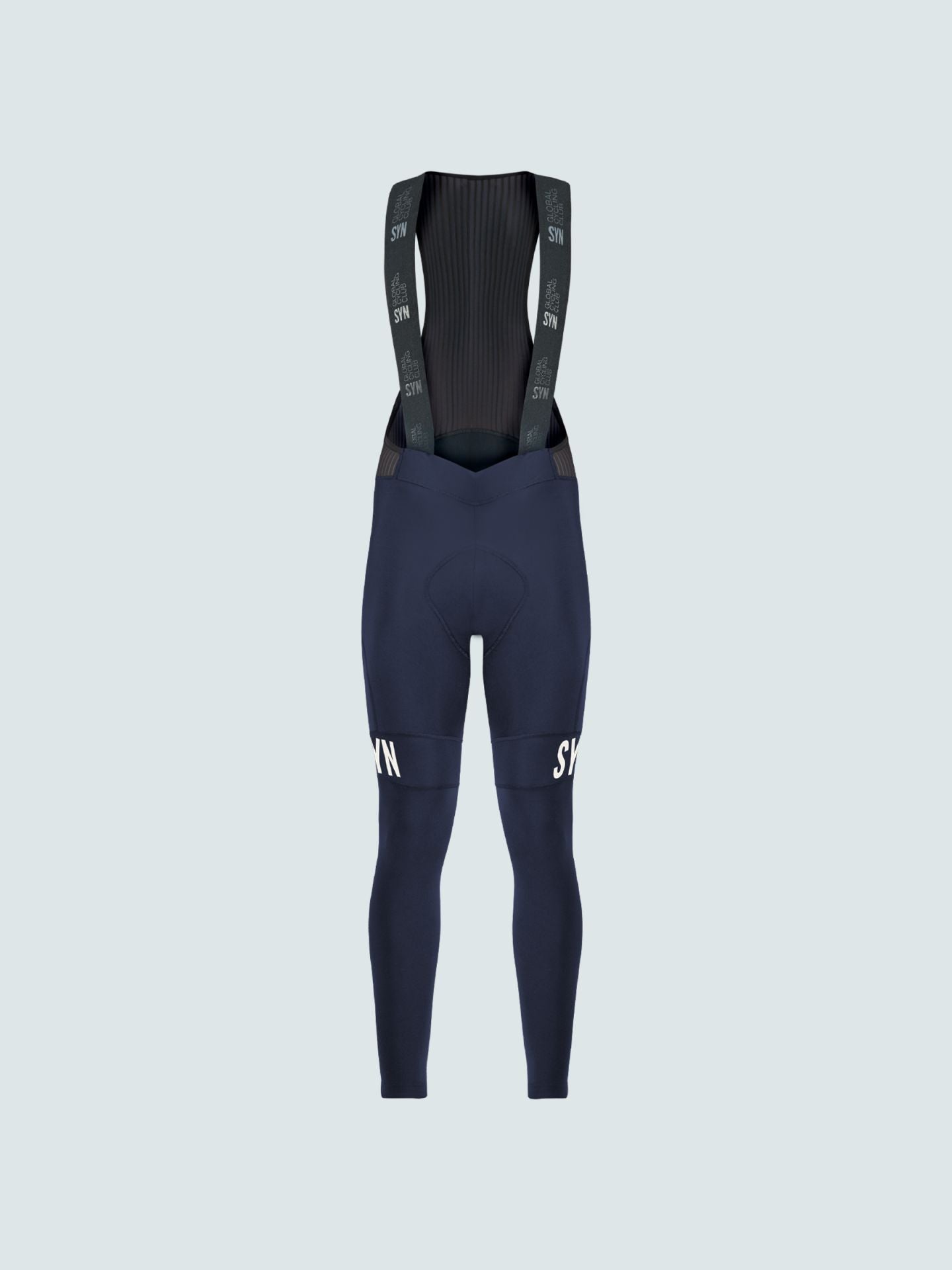 SYN Men's Thermal Rain Bib Tights - Deep Blue