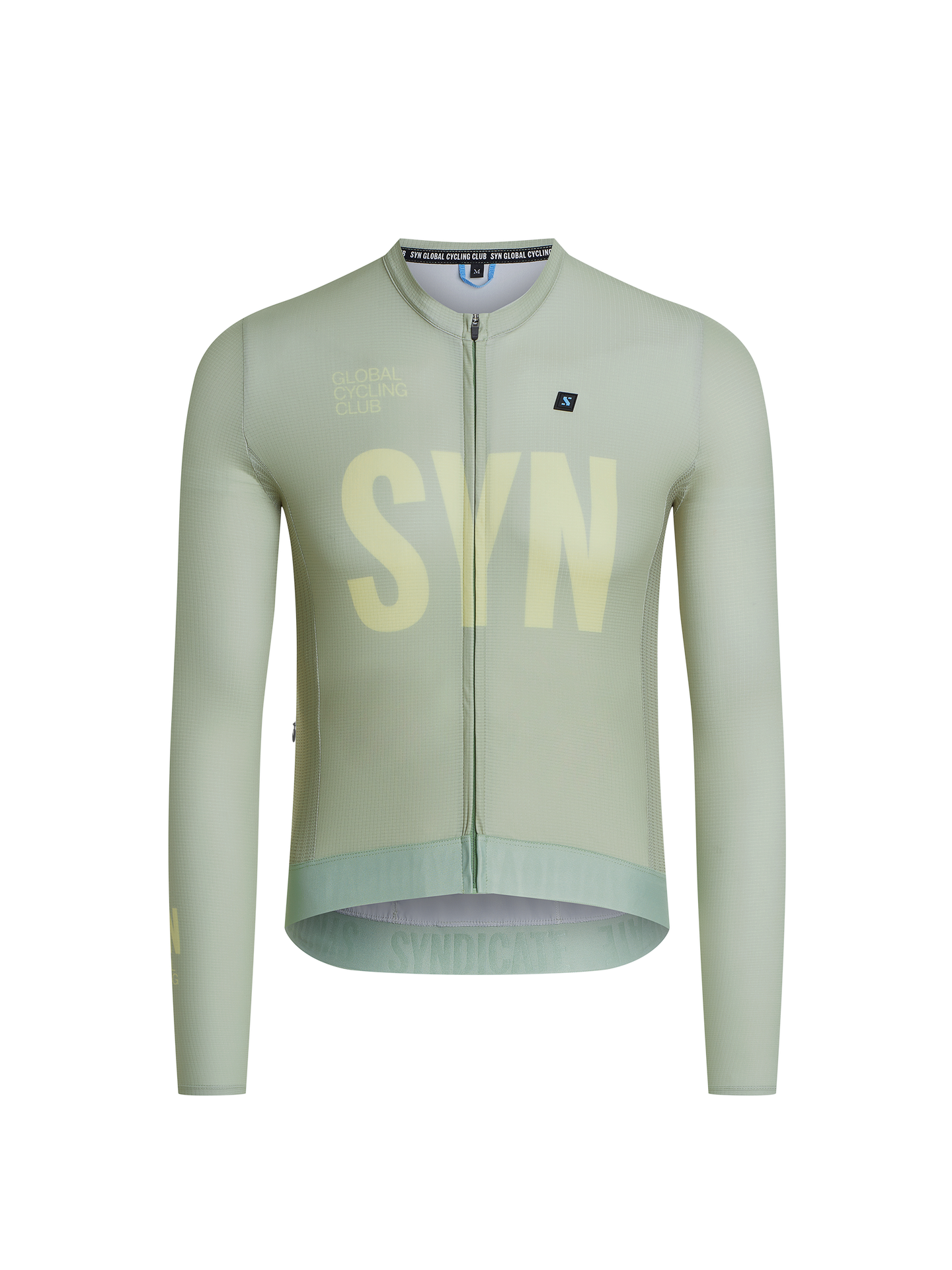 SYN Men's Pro Langærmet Jersey - Lizzard Green