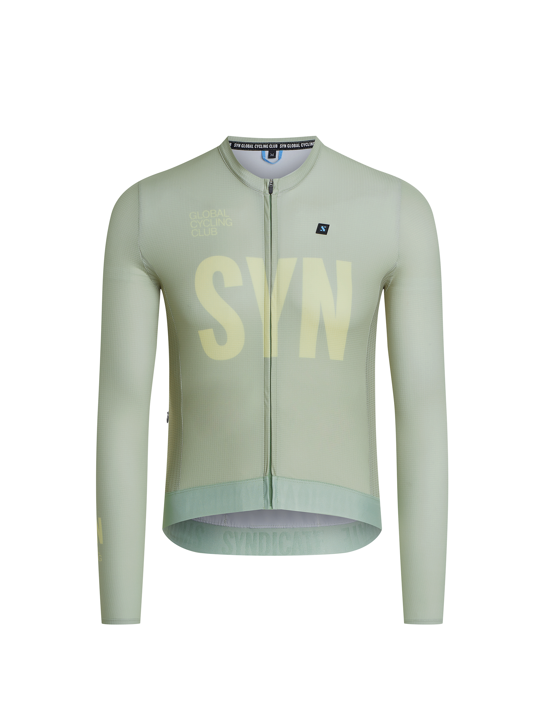 SYN Men's Pro Langærmet Jersey - Lizzard Green