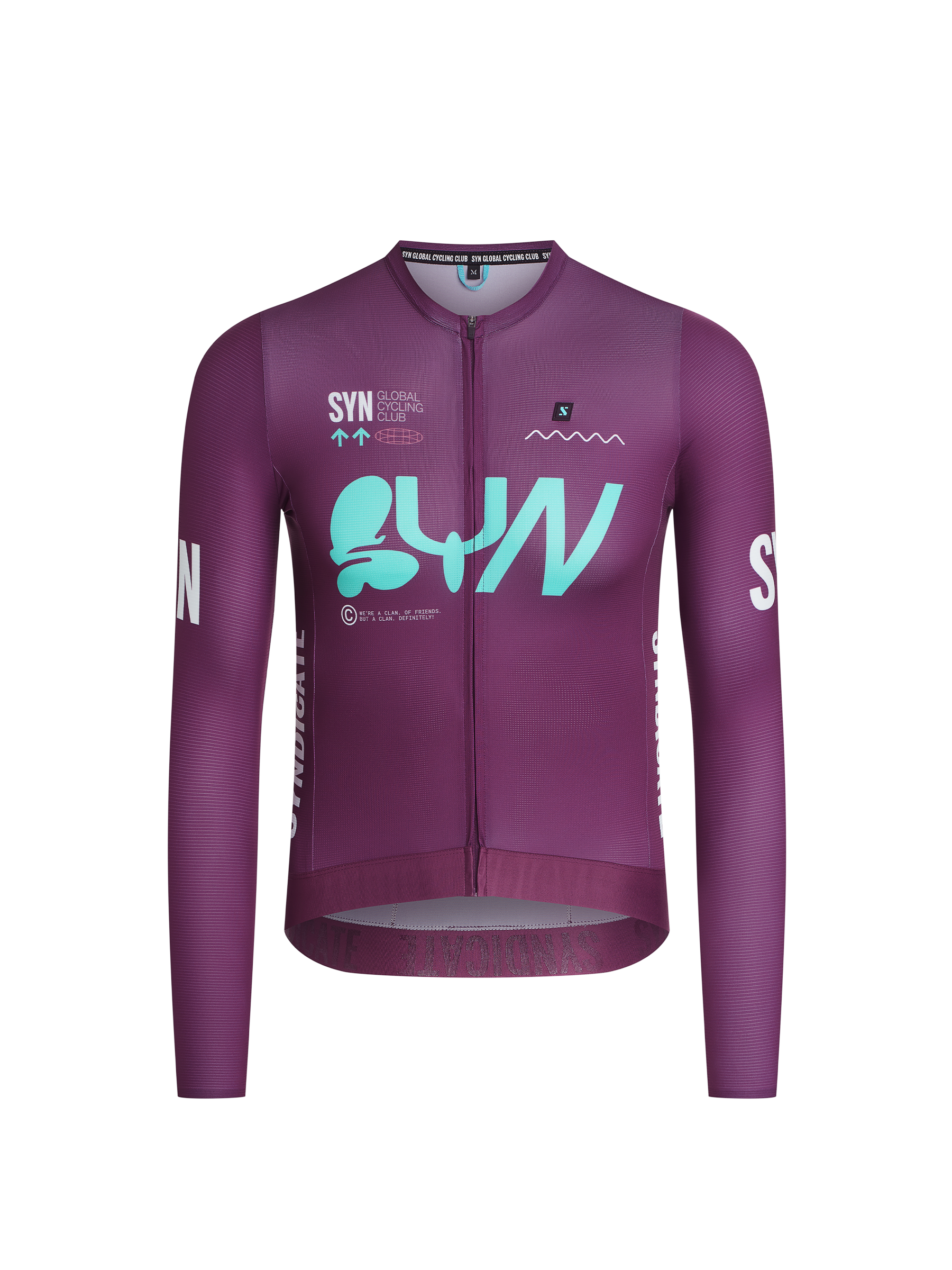 SYN Men's Pro Team Langærmet Jersey - Muffin