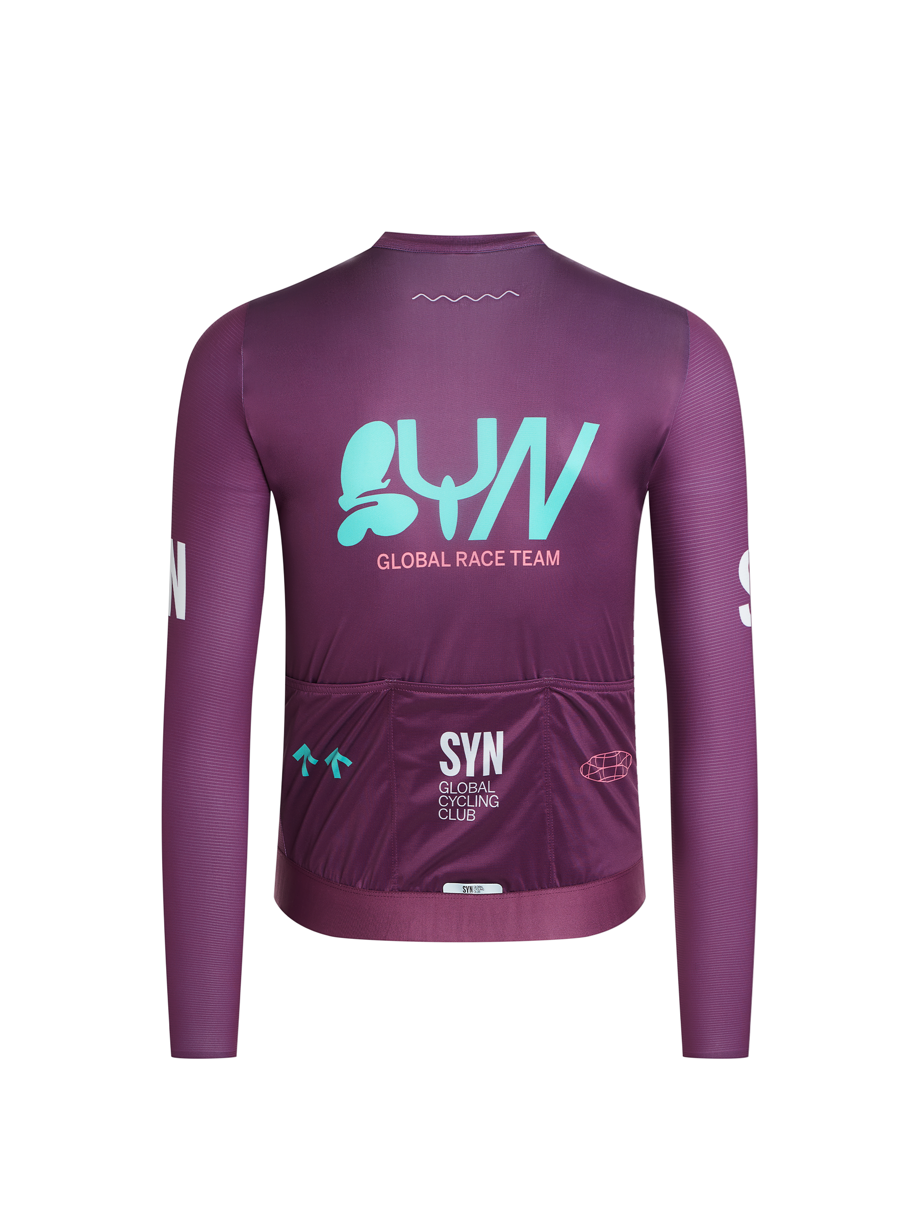 SYN Men's Pro Team Langærmet Jersey - Muffin