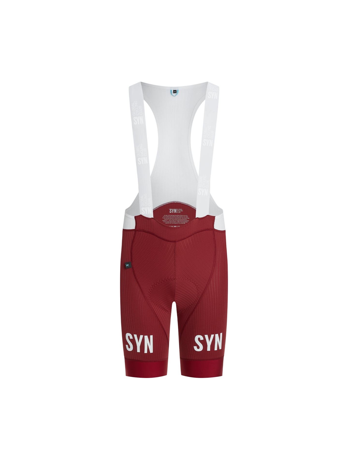 SYN Men's Pro Bib Shorts - Merlot