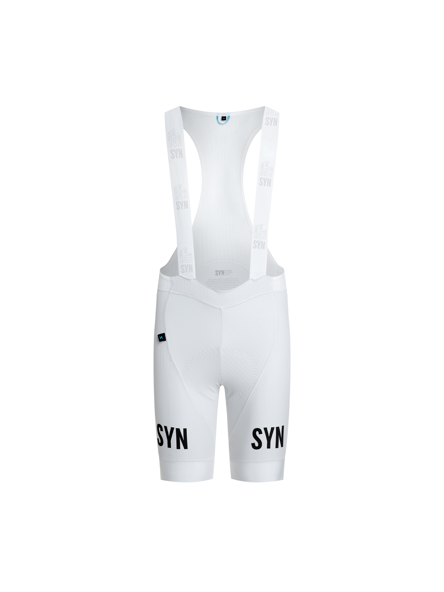 SYN Men's Pro Bib Shorts - Hvid