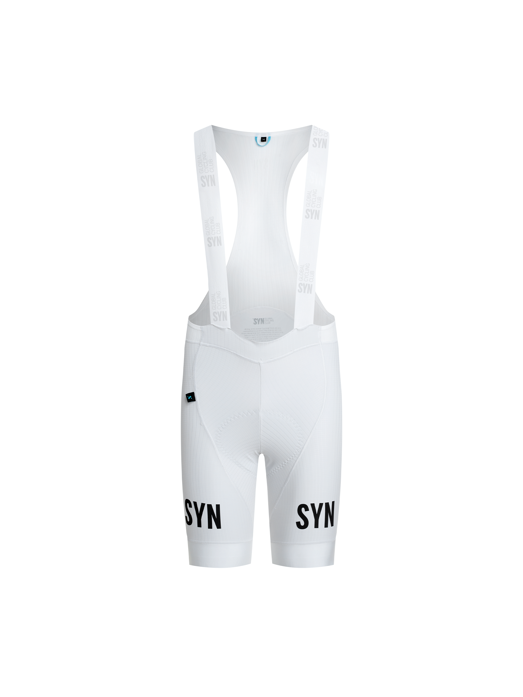 SYN Men's Pro Bib Shorts - Hvid