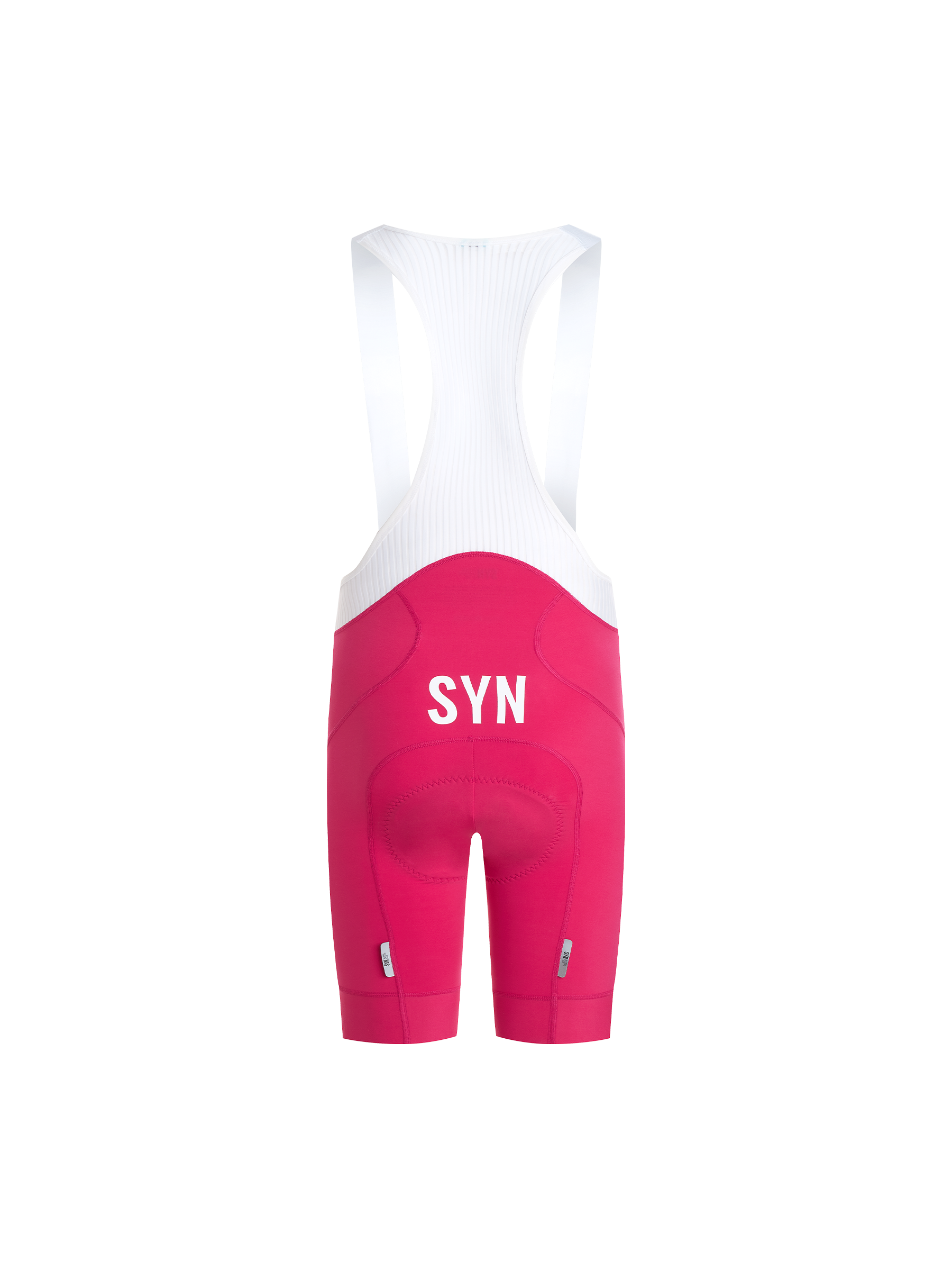 SYN Men's Pro Team UL Bib Shorts Coral Pink - Ultralette race bibs