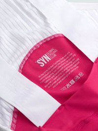 SYN Men's Pro Team UL Bib Shorts Coral Pink - Ultralette race bibs