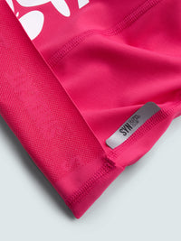 SYN Men's Pro Team UL Bib Shorts Coral Pink - Ultralette race bibs