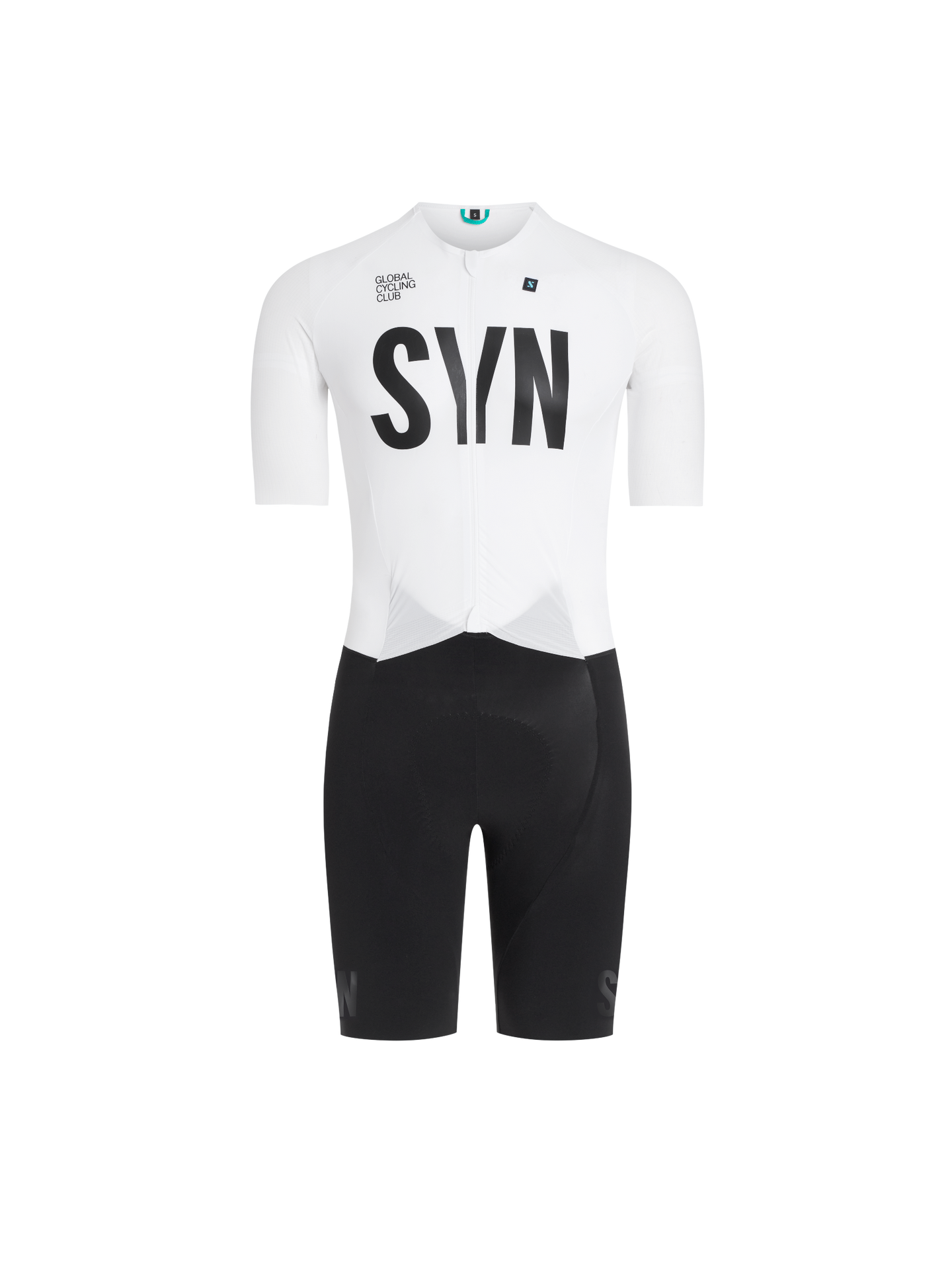 SYN Men's Pro Tech Skinsuit Sort/Hvid