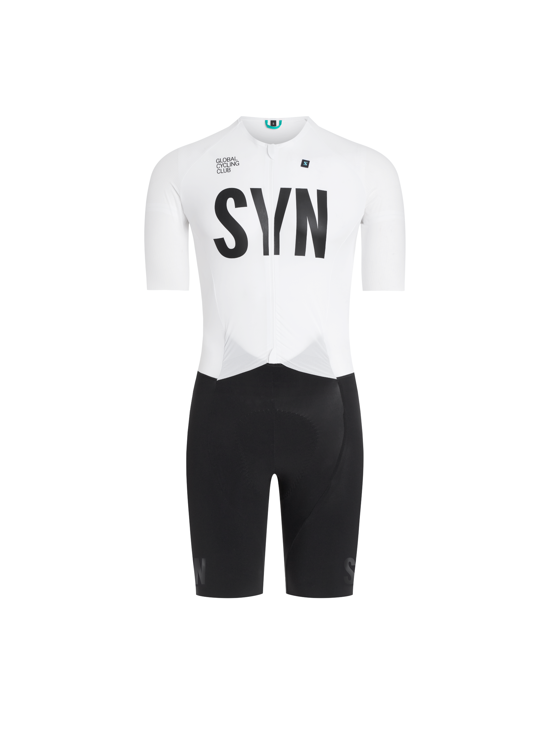 SYN Men's Pro Tech Skinsuit Sort/Hvid