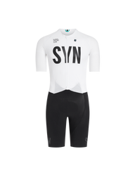 SYN Men's Pro Tech Skinsuit Sort/Hvid