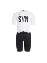 SYN Men's Pro Tech Skinsuit Sort/Hvid
