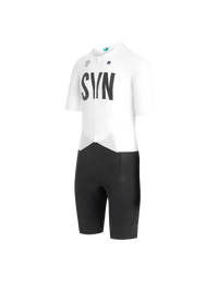 SYN Men's Pro Tech Skinsuit Sort/Hvid