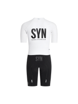 SYN Men's Pro Tech Skinsuit Sort/Hvid
