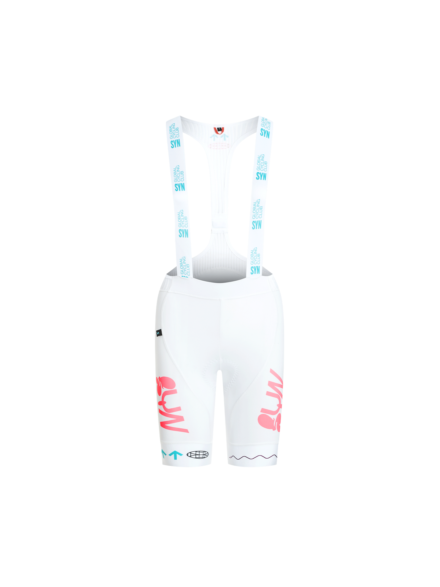 SYN Women's Pro Team Bib Shorts - Milky Way