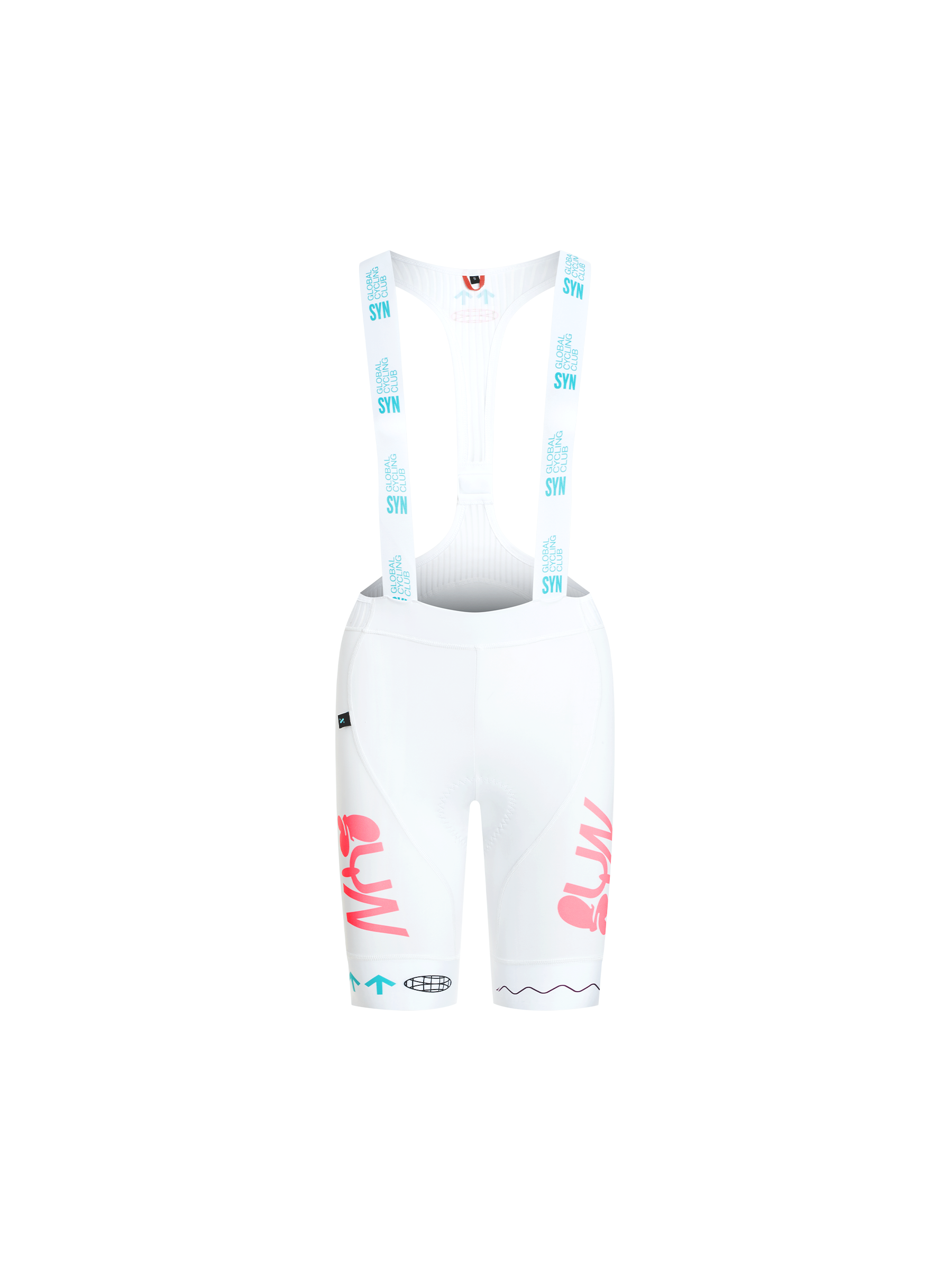 SYN Women's Pro Team Bib Shorts - Milky Way