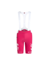SYN Women's Pro Team UL Bib Shorts Coral Pink - Ultralette race bibs til kvinder