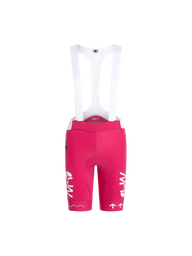 SYN Women's Pro Team UL Bib Shorts Coral Pink - Ultralette race bibs til kvinder