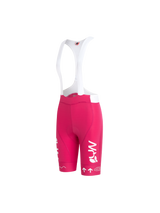 SYN Women's Pro Team UL Bib Shorts Coral Pink - Ultralette race bibs til kvinder