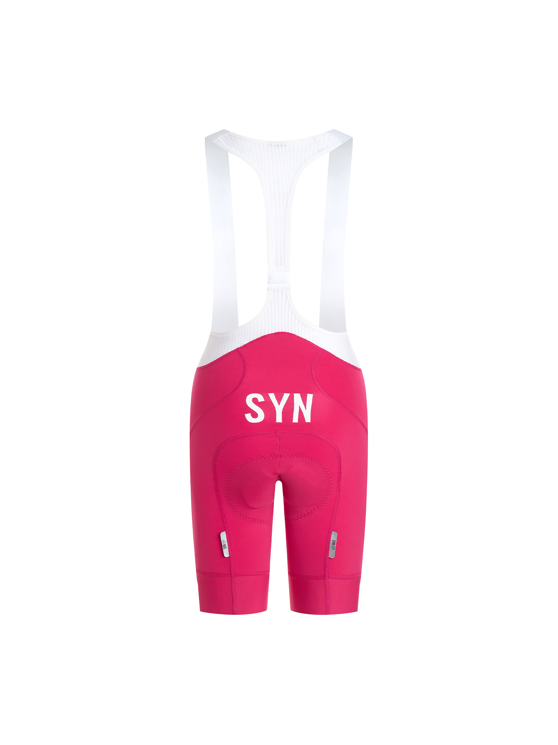 SYN Women's Pro Team UL Bib Shorts Coral Pink - Ultralette race bibs til kvinder