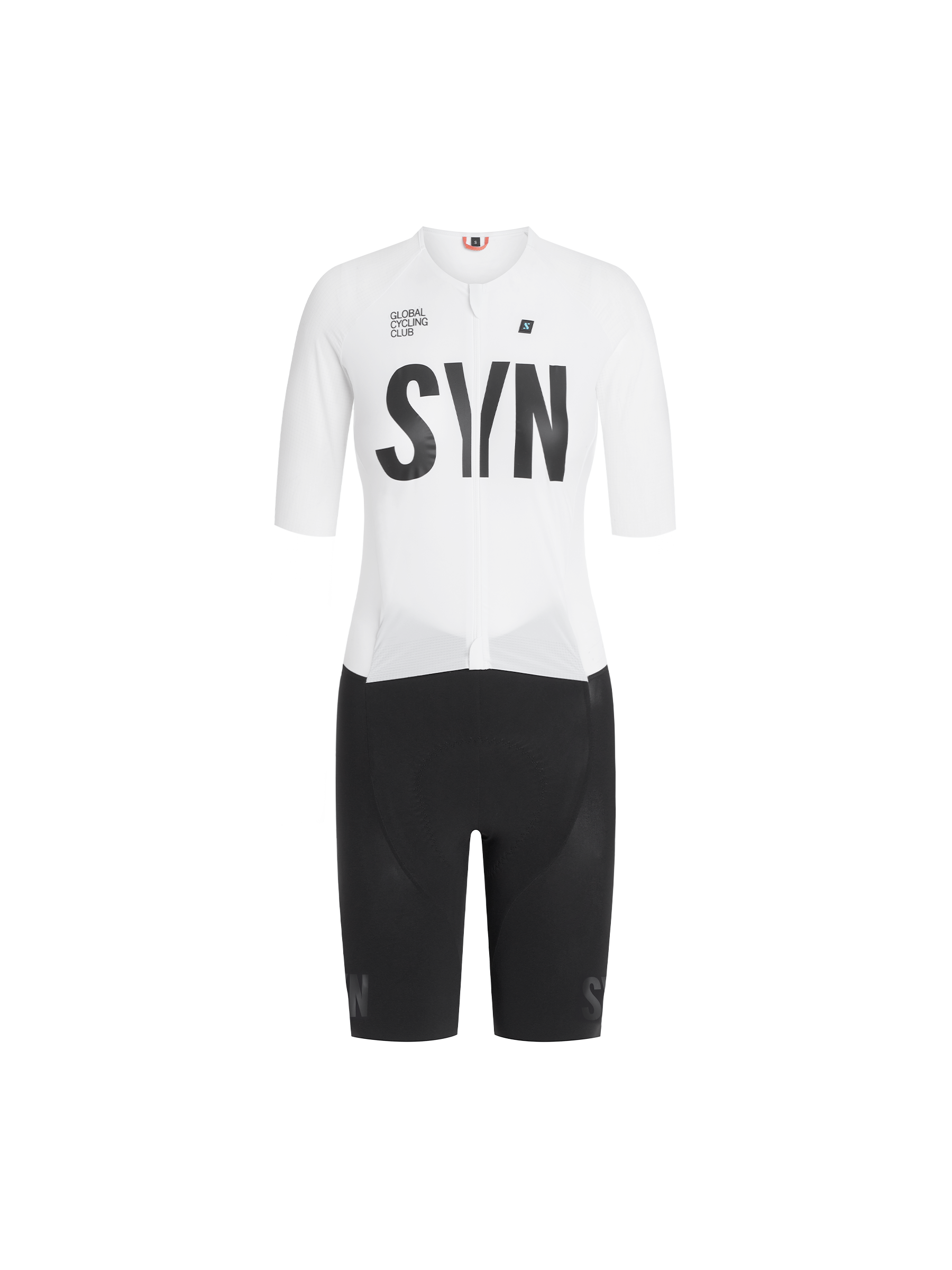 SYN Women's Pro Tech Skinsuit Sort/Hvid