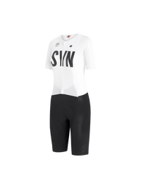 SYN Women's Pro Tech Skinsuit Sort/Hvid