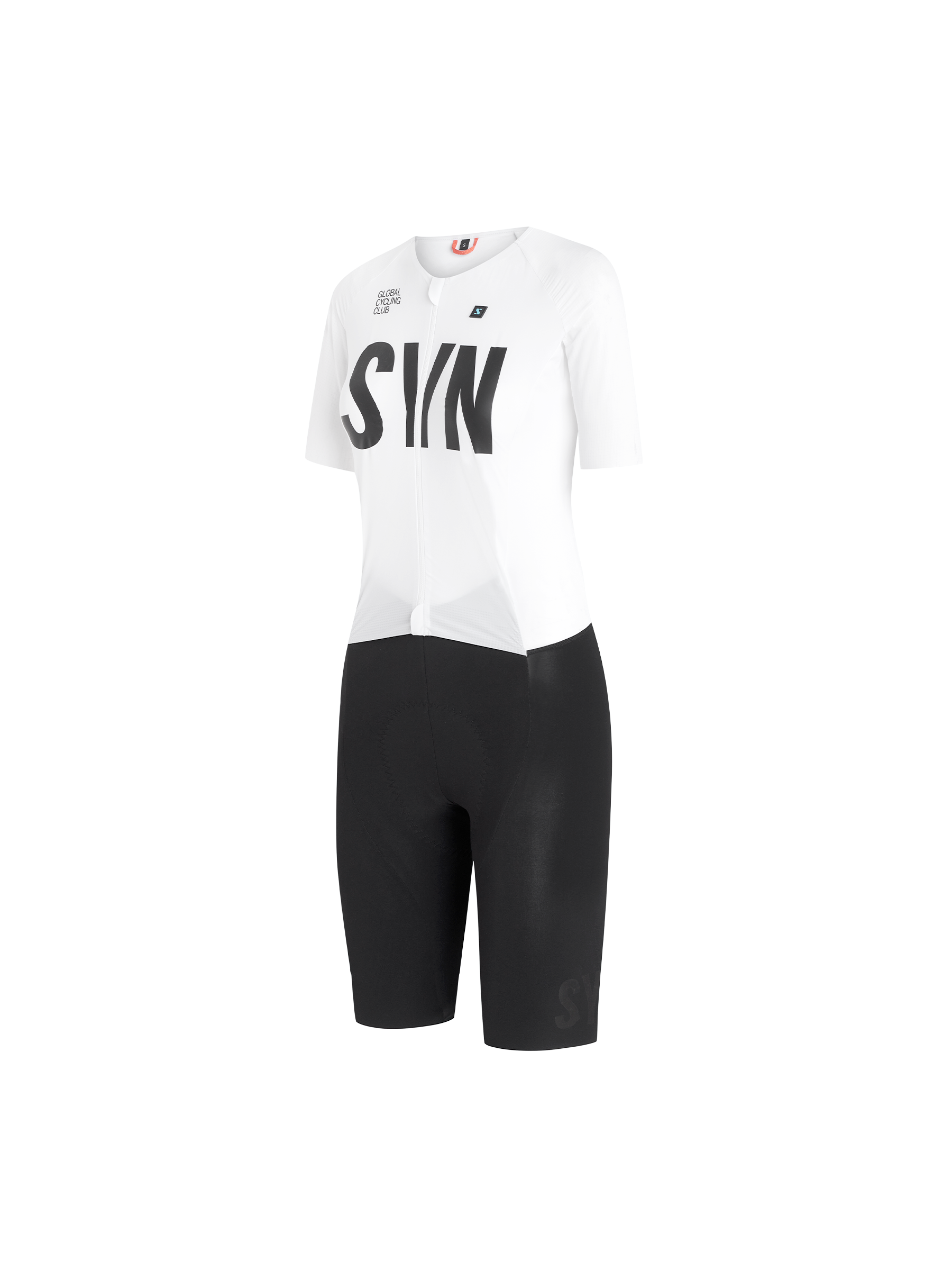 SYN Women's Pro Tech Skinsuit Sort/Hvid