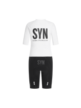 SYN Women's Pro Tech Skinsuit Sort/Hvid
