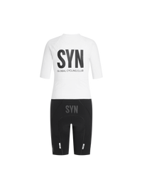 SYN Women's Pro Tech Skinsuit Sort/Hvid