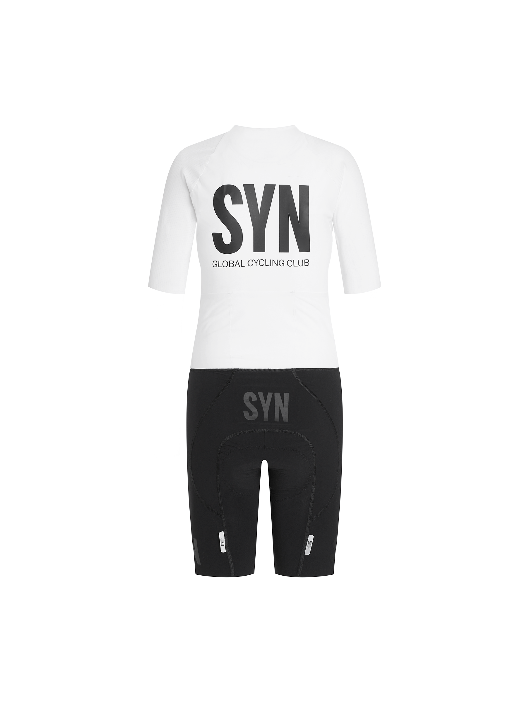 SYN Women's Pro Tech Skinsuit Sort/Hvid