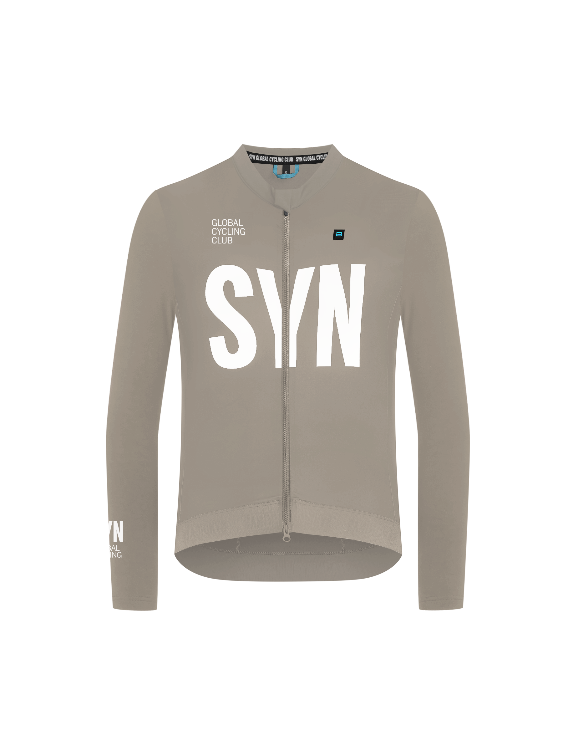 SYN Men's Training Langærmet Jersey 2.0 - Ivory