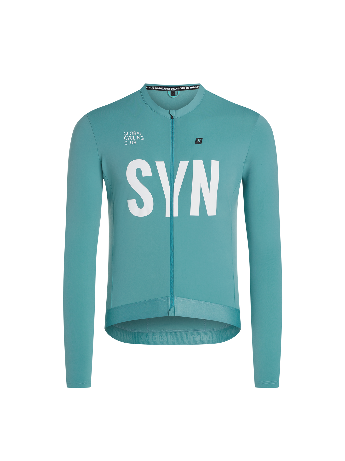 SYN Men's Training 2.0 Thermal Langærmet Jersey - Sea Green