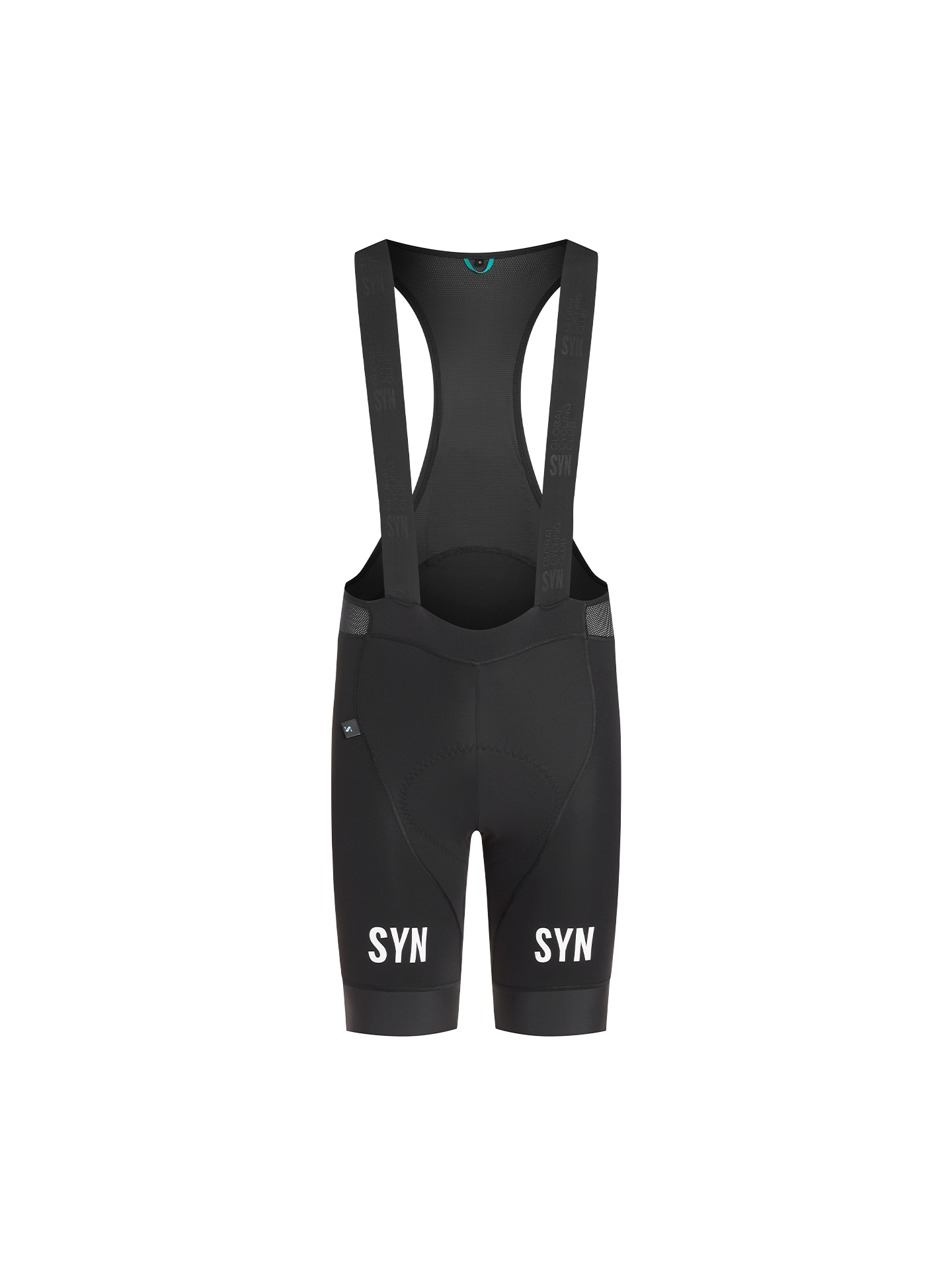 SYN Men's Distance Cargo bib shorts - Sort
