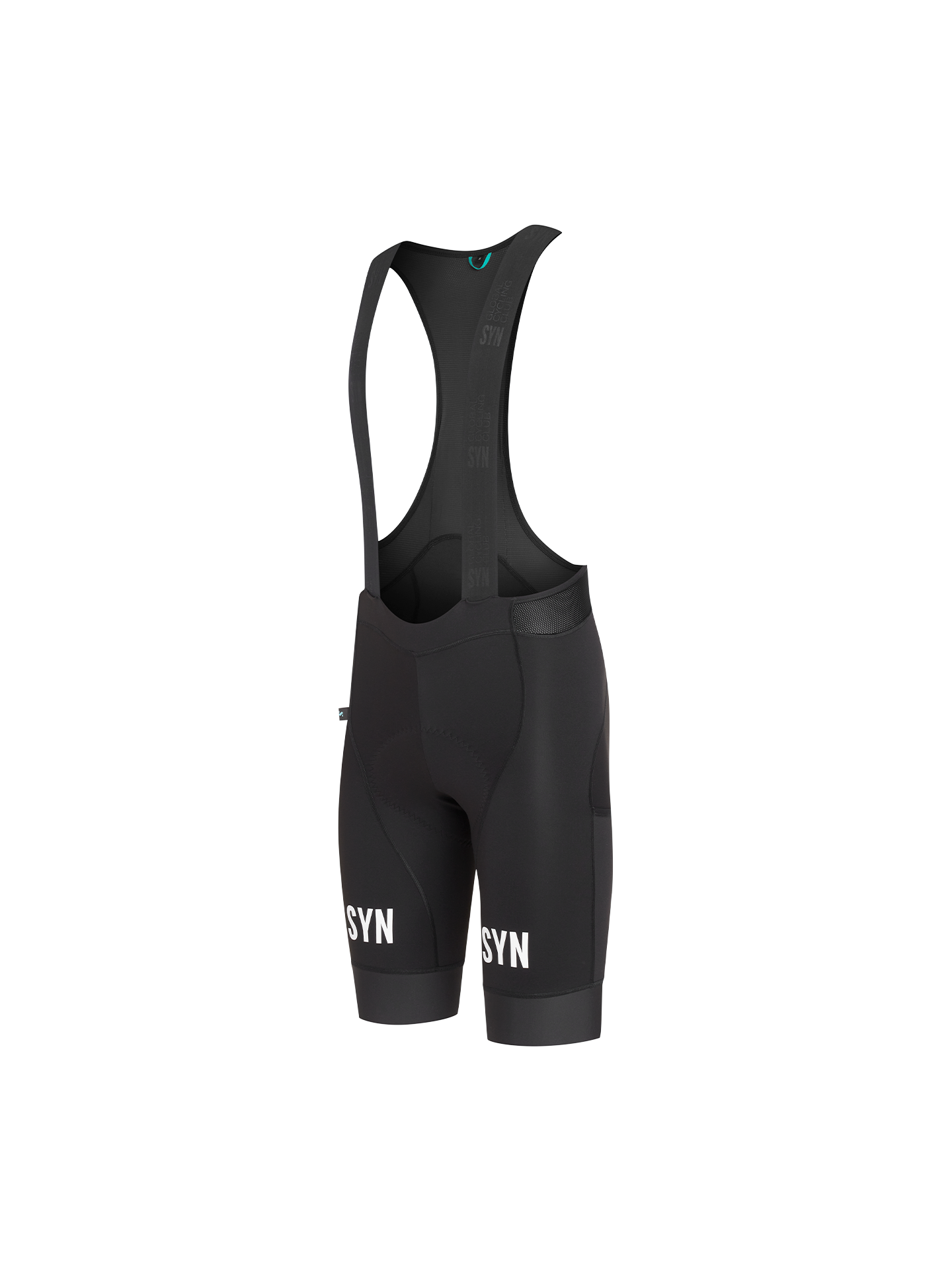 SYN Men's Distance Cargo bib shorts - Sort