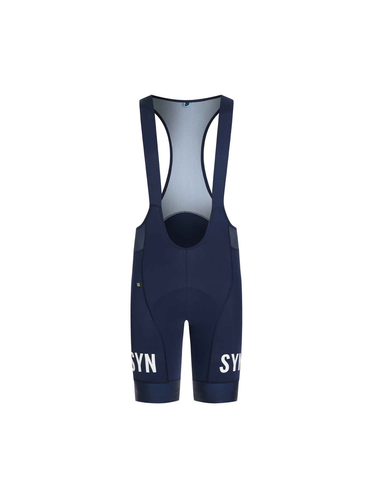 SYN Men's Training Bib Shorts 2.0  - Pacific