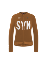 SYN Women's Training 2.0 Langærmet jersey - Umber