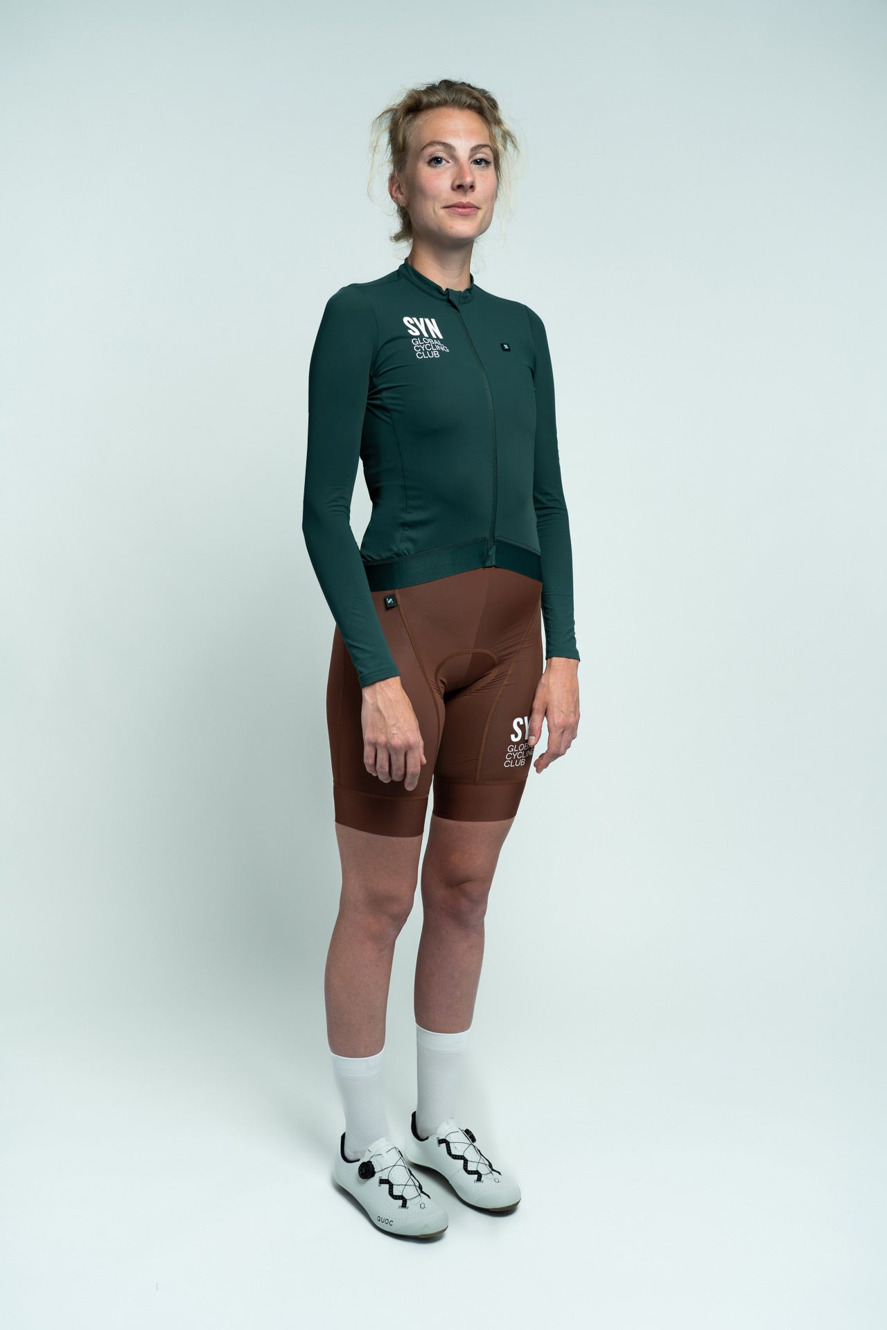 SYN Women's Training Native Bib Shorts - Spice