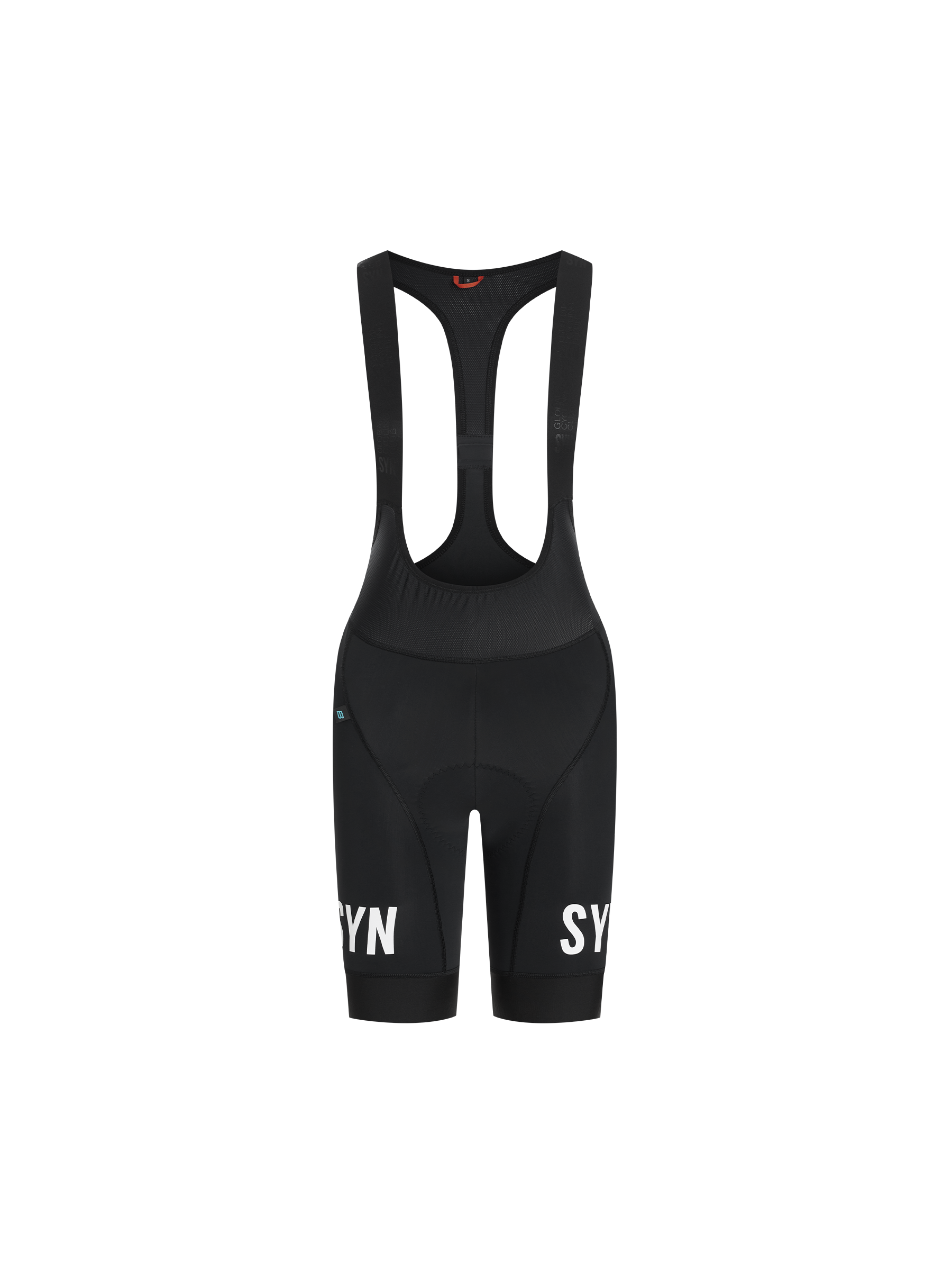 SYN WOMEN'S TRAINING BIB SHORTS 2.0 BLACK