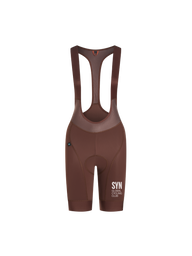 SYN Women's Training Native Bib Shorts - Spice