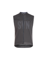 SYN Men's Pro Universal SL Vest Ash- Ultralet, vind- og vandtæt cykelvest