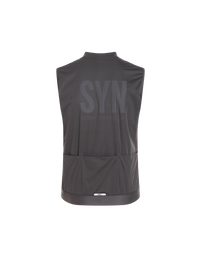 SYN Men's Pro Universal SL Vest Ash- Ultralet, vind- og vandtæt cykelvest