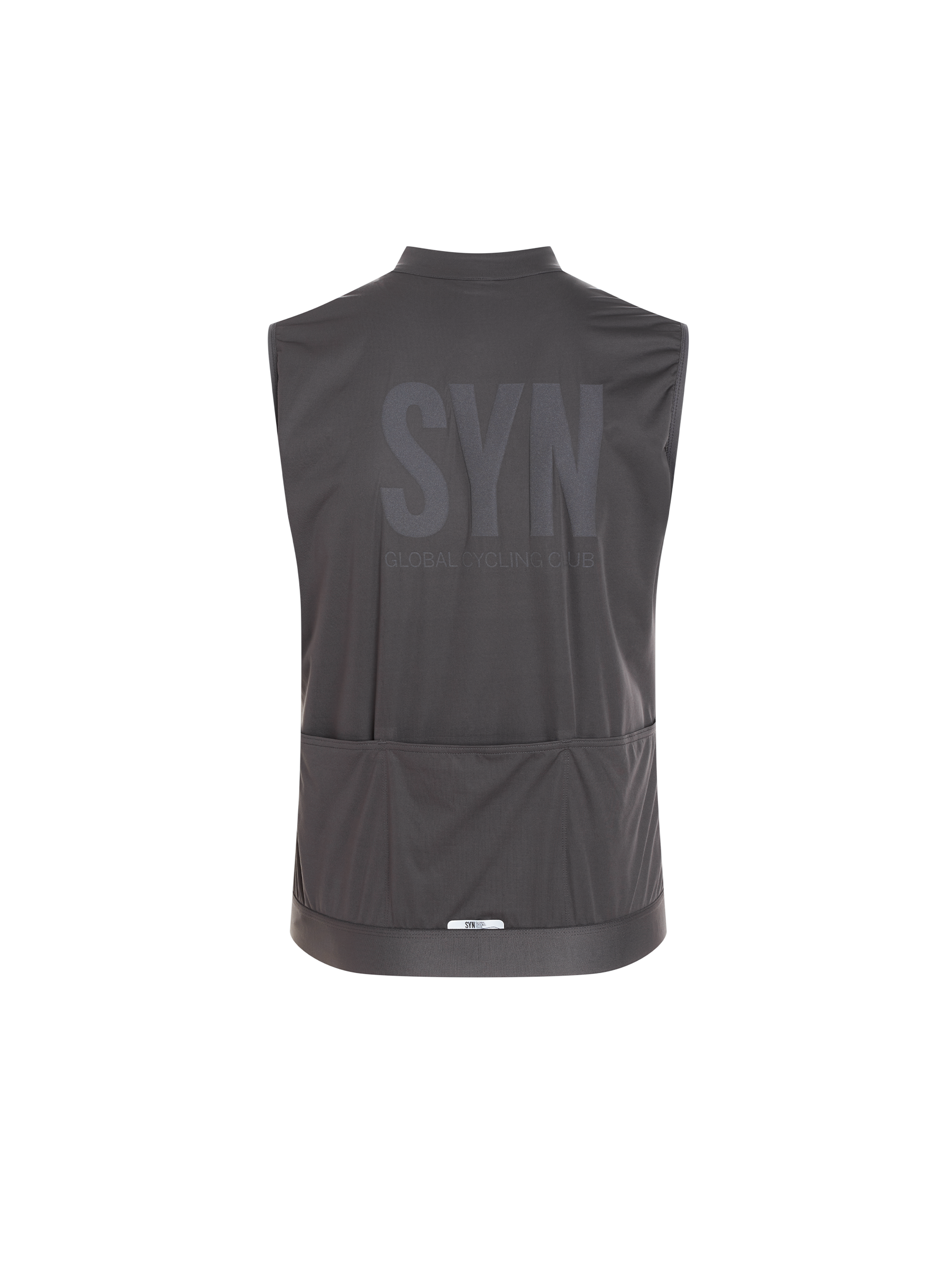SYN Men's Pro Universal SL Vest Ash- Ultralet, vind- og vandtæt cykelvest