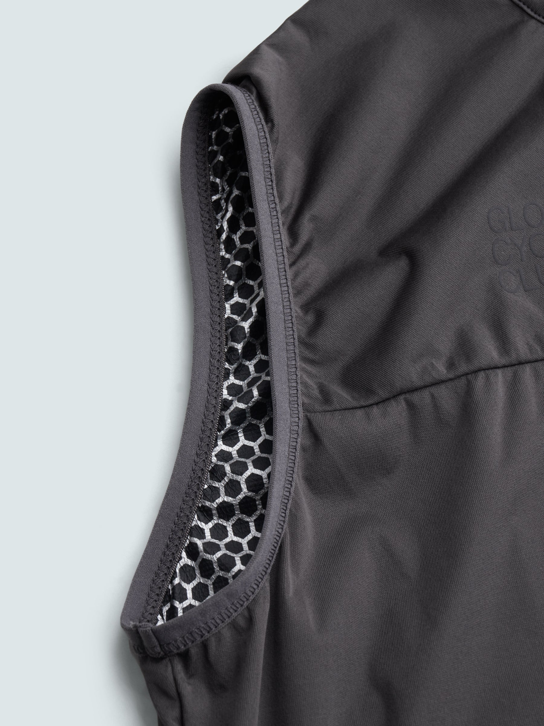 SYN Men's Pro Universal SL Vest Ash- Ultralet, vind- og vandtæt cykelvest