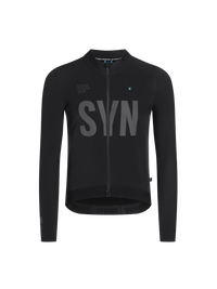 SYN Men's Pro Thermal Vinter Langærmet jersey - Sort
