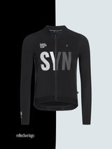 SYN Men's Pro Thermal Vinter Langærmet jersey - Sort