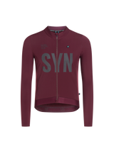 SYN Men's Pro Thermal Vinter Langærmet jersey - Rioja