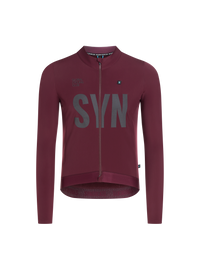 SYN Men's Pro Thermal Vinter Langærmet jersey - Rioja
