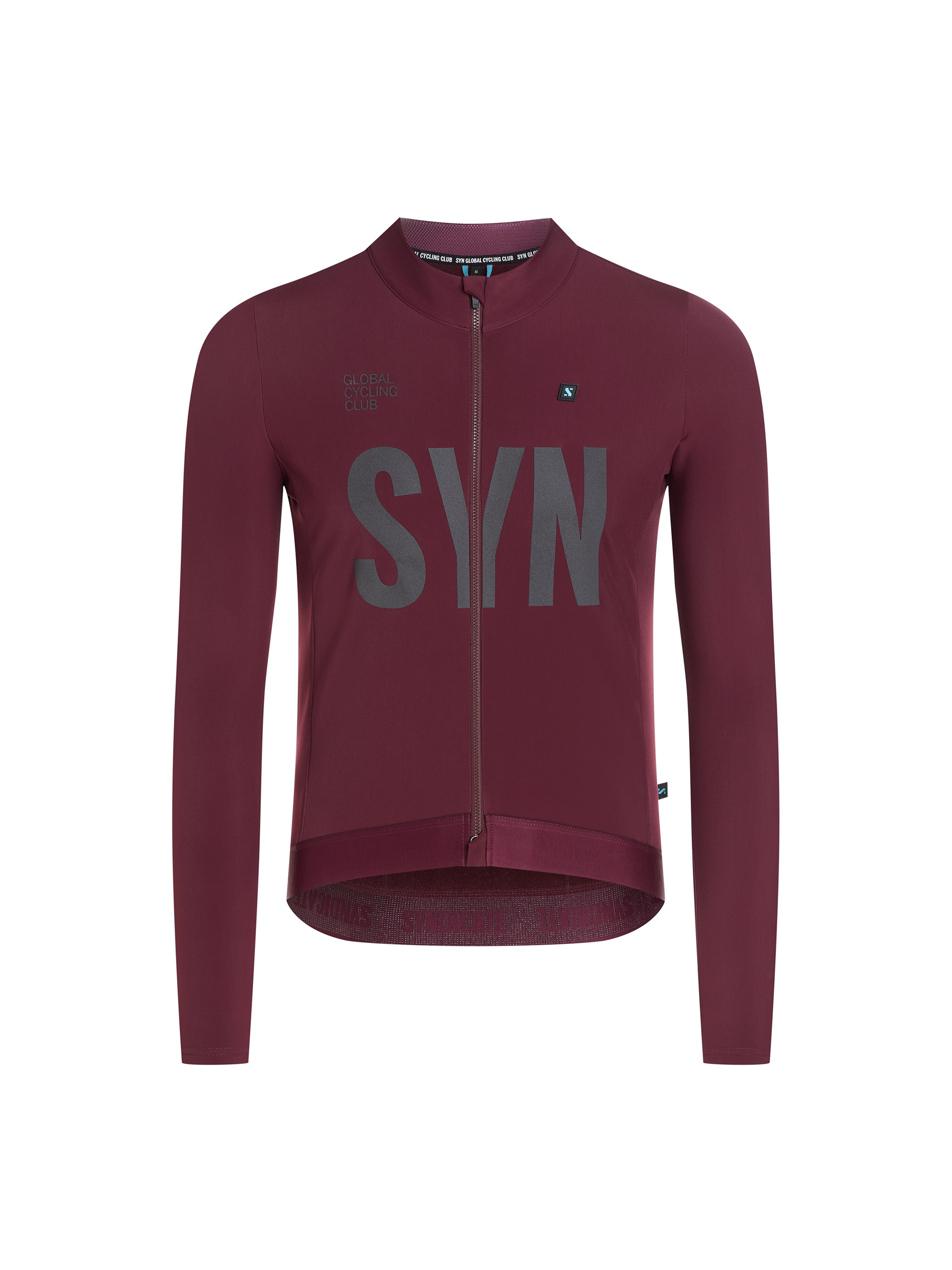 SYN Men's Pro Thermal Vinter Langærmet jersey - Rioja